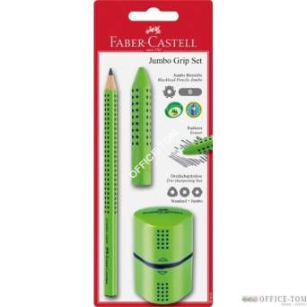 Ołówek JUMBO GRIP B zielony lub niebieski FC11968