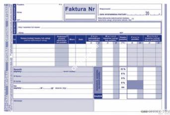Faktura VAT netto (pełna), A5 MICHALCZYK I PROKOP