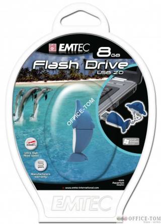 Pamięć USB EMTEC 8GB delfin    EKMMD8GM315