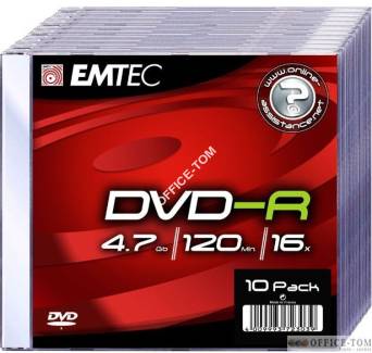 Płyta EMTEC DVD-R (25) 4.7GB x18 Cake Box