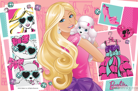 Puzzle Ikona mody Barbie 60 elementów TREFL 17224