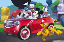 Puzzle Samochodowa wycieczka Myszka Miki - Puzzle Maxi 24 elementy TREFL 14090