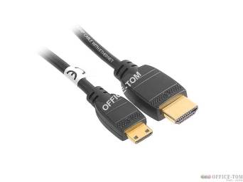 Kabel TRACER miniHDMI 1.4v gold 0,5m TRAKBK41328