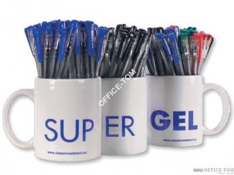 Długopis żelowy MONAMI SUPER GEL/36szt czarny