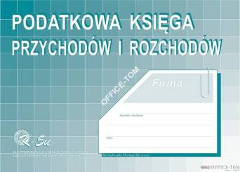 Podatkowa księga przychodów i rozchodów (dla prowadzących księgę za pomoca komputera) A4 offset Michalczyk i Prokop
