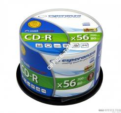 CD-R ESPERANZA Silver - Cake Box 50