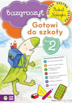 Książka Gotowi do szkoły cz.2 - Bazgroszyt Zielona Sowa