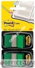 Zakładki indeksujące Post-it® 680-G2EU , zielone, 2 x 50sztuk, 25mm x 43mm 3M