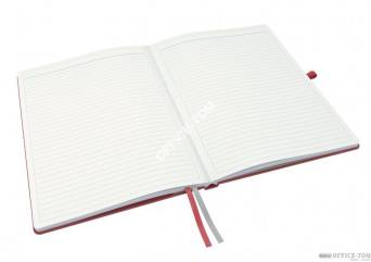 Notatnik LEITZ Complete, A4 80k Czerwony W linie 44720025