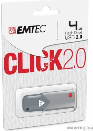 Pamięć USB EMTEC 4GB USB 2,0 click   ECMMD4GB102