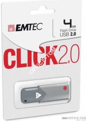 Pamięć USB EMTEC 4GB USB 2,0 click   ECMMD4GB102