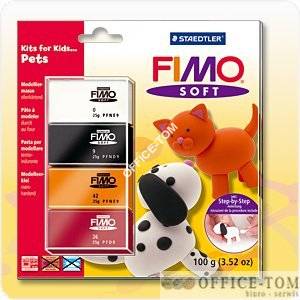Zestaw FIMO dla dzieci - Zwierzaki domowe