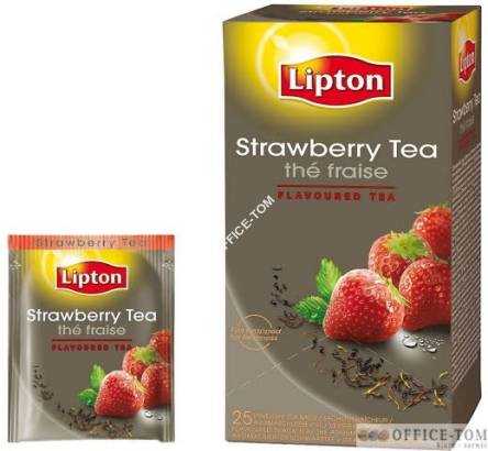 Herbata LIPTON STRAWBERRY 25 kartek 98401            CT711600