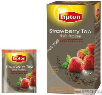 Herbata LIPTON STRAWBERRY 25 kartek 98401            CT711600