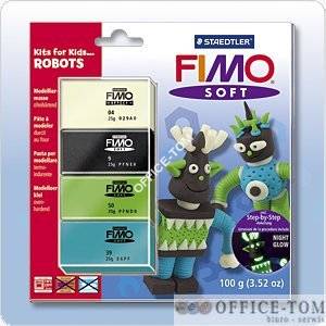Zestaw FIMO dla dzieci - Roboty