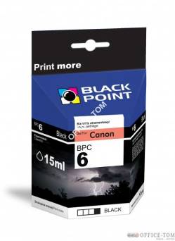 BLACK POINT Wkład do CANON BCI-6BK Czarny 15ml