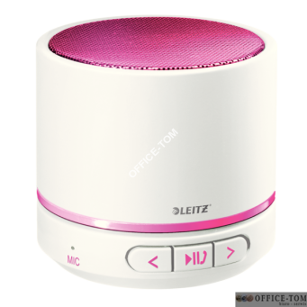 Minigłośnik Leitz WOW, z Bluetoothem, różowy 63581023