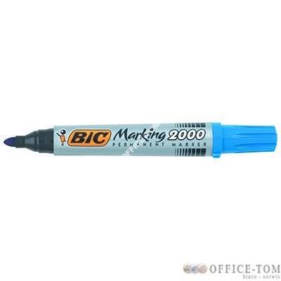 Marker permanentny BIC 2000 Niebieski okrągła końcówka