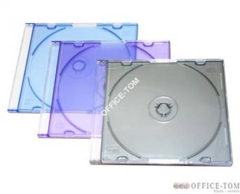 Pudełka CD FELLOWES typu Slimline metaliczne