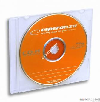 CD-R ESPERANZA Multicolor (Orange) Slim 1