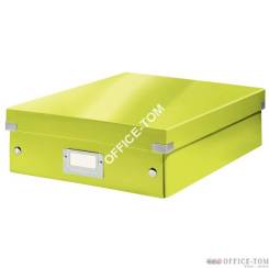 Pudełko z przegródkami Leitz Click & Store, duże Zielone