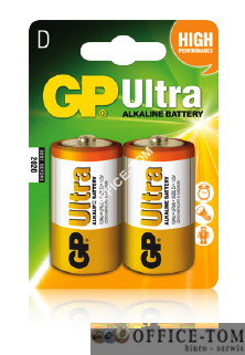 Bateria alkaliczna GP Ultra D / LR20; 1.5V GPPCA13AU005