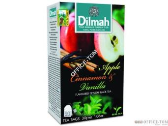 Herbata DILMAH AROMAT JABLKO&CYNAMON 20T 85055