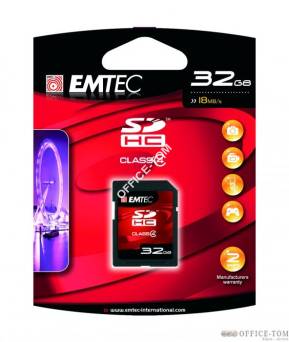 Karta pamięci EMTEC SDHC 32GB High Speed HC 60x  (Class 4)