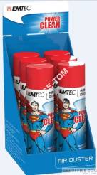 Sprężone powietrze EMTEC POWER CLEAN 170ml Superman