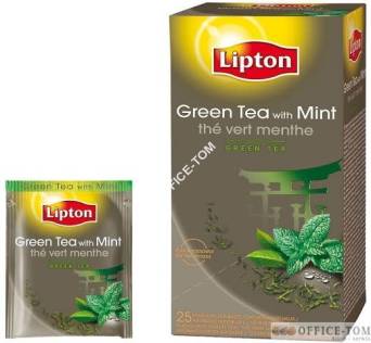 Herbata LIPTON GREEN TEA&MINT 25 kartek  47601            CT713080
