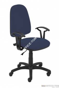 Krzesło obrotowe Akord GTP C14 niebiesko czarny NOWY STYL