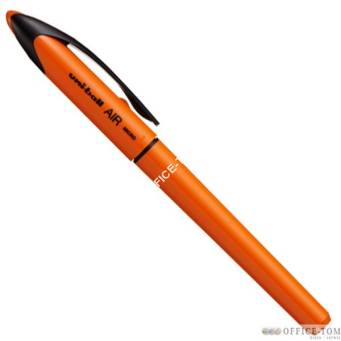 Pióro kulkowe nowej generacji UBA-188EL-M AIR Micro, pomarańczowa obudowa, niebieski wkład, Uni