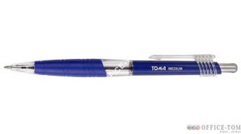 Długopisy automatyczny MEDIUM z końcówką 1,0 mm niebieski TOMA