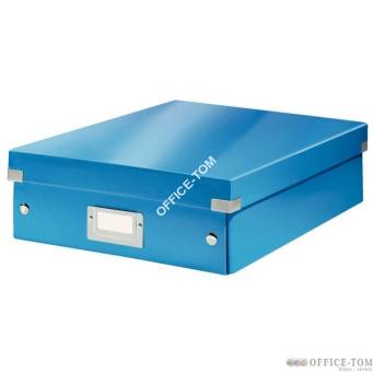 Pudełko z przegródkami Leitz Click & Store, duże Niebieski