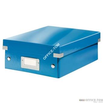 Pudełko z przegródkami Leitz Click & Store, małe Niebieski