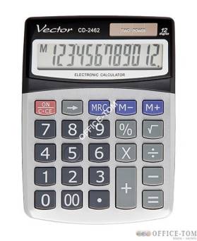 Kalkulator VECTOR CD-2462  12p .