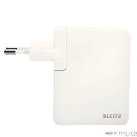 Ładowarka sieciowa Leitz Kolekcja Complete ze złącza USB do gniazdka sieciowego, z 2 portami USB, 24-watowa