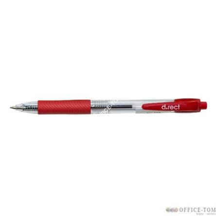 Długopis automatyczny D.RECT 294A czerwony