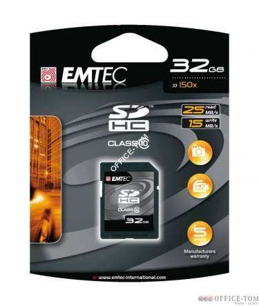 Karta pamięci EMTEC SDHC 32GBHC Class 10