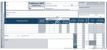 Faktura VAT MICHALCZYK I PROKOP 1/3 A3 80 kartek