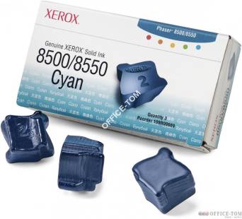 Kostki Xerox Solid Ink 3 cyan 3000str  Phaser 8500/ 8550