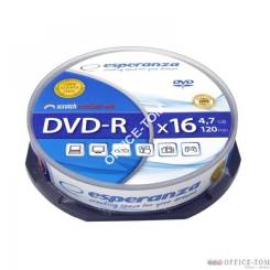 DVD-R ESPERANZA 4,7GB X16 - CAKE BOX 10