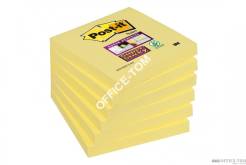 Bloczek samoprzylepny Post-it® Super Sticky, żółty, 90 kartek, 76x76mm
