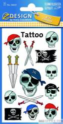 Naklejki AVERY ZWECKFORM Z-Design Kids Tatuaż Piraci