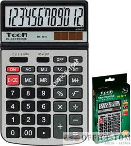 Kalkulator biurowy TOOR TR-1216 12-pozycyjny