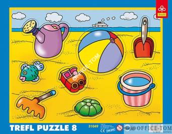 Puzzle Nad morzem - Puzzle Ramkowe 8 elementów TREFL 31049