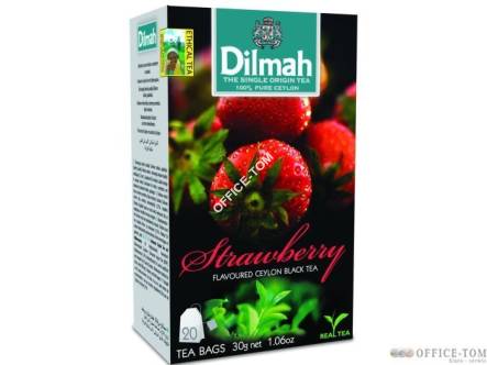 Herbata DILMAH AROMAT TRUSKAWKA  20T 85043