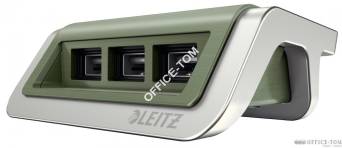 Ładowarka Leitz Style na 3 porty USB seledynowa