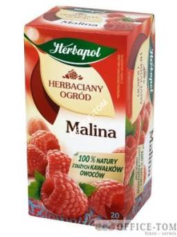 Herbata HERBAPOL HERBACIANY OGRÓD MALINA FIX 20t