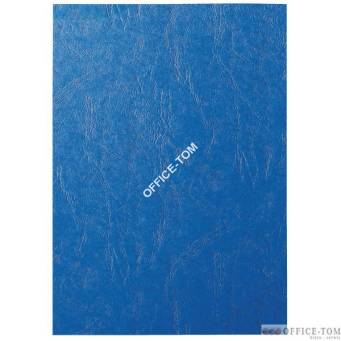 Okładka LEITZ A4 typ skóropodobna, 250g., niebieski